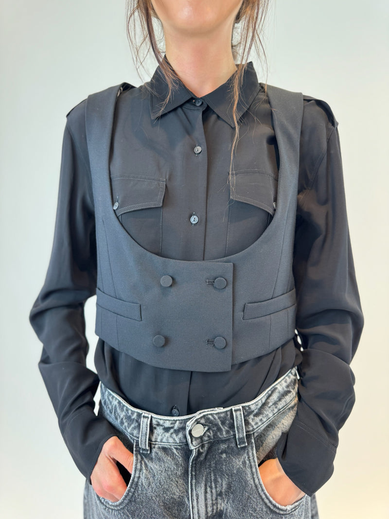 Gilet doppiopetto Dondup