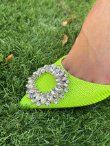 Sandalo lilibeth giallo fluo