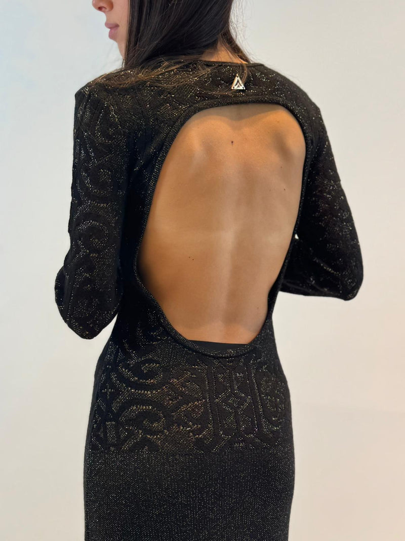 Abito lungo con oblò