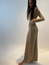 Abito lungo con oblò